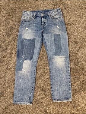 LEVI'S 501 Patchwork jeans